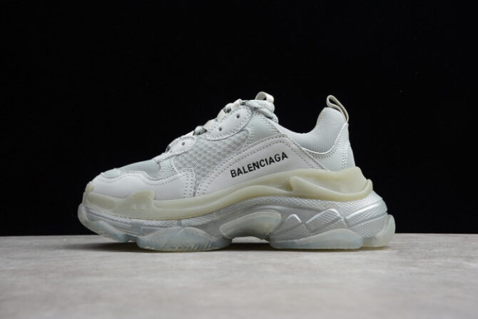 BLCG Triple S Clear Sole Grey-White 544351 W09O1 1705