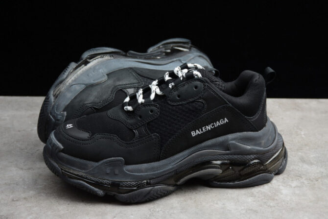 BLCG Triple S Black Clear Sole 541624 W09O1 1000 - Image 4