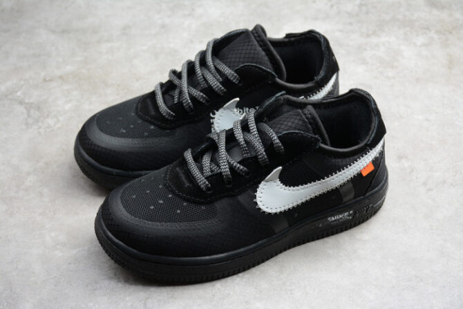 Air Force 1 Low O-W Black (TD) BV0853-001 - Image 6