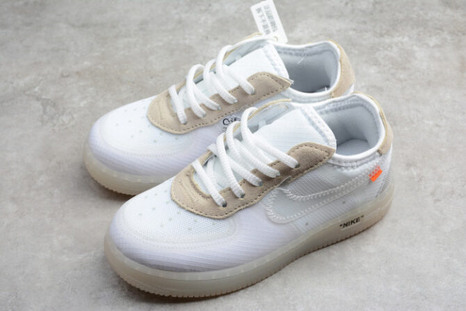 Nike Air Force 1 Low O-W white(TD) BV0853-100 - Image 5