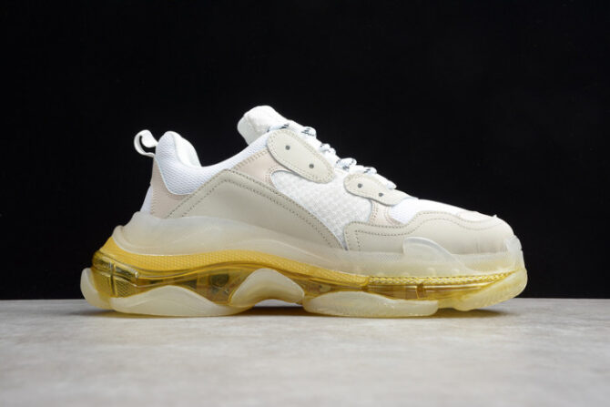 BLCG Sneaker Triple.s.Gomma White-Yellow - Image 11