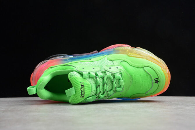 BLCG Sneaker Triple.s.Gomma Vert-Rainbow Noir - Image 8