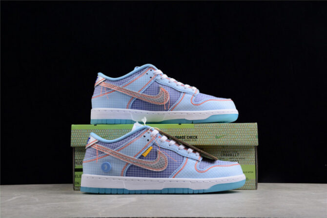 Nike Dunk Low Union Passport Pack Argon DJ9649-400 - Image 5