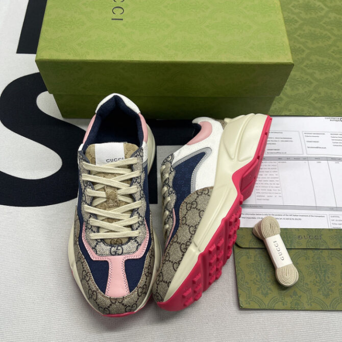 GUCCI Rhyton Vintage Trainer Sneaker - Image 5