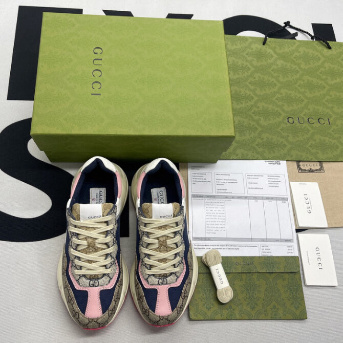 GUCCI Rhyton Vintage Trainer Sneaker - Image 9