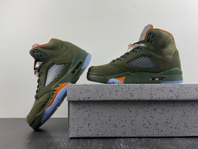 Jordan 5 Retro Olive 314259-381 - Image 6