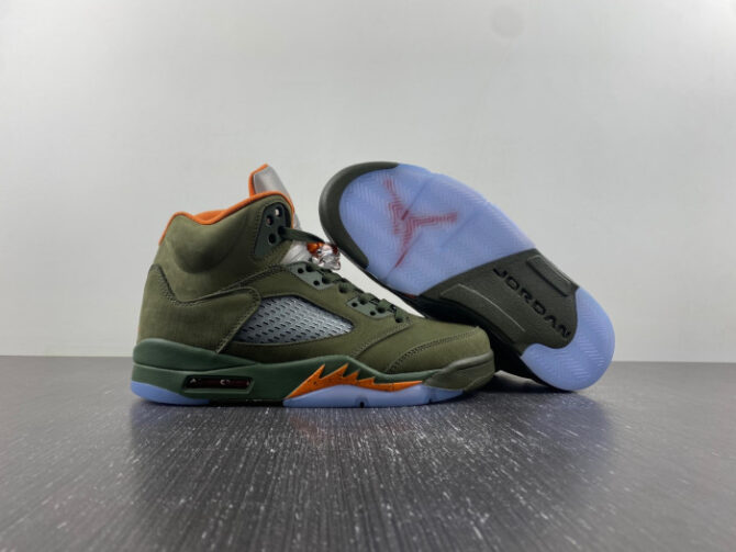 Jordan 5 Retro Olive 314259-381 - Image 2