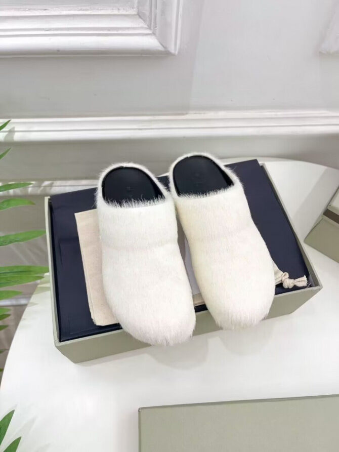 MARNI CALF HAIR SLIPPERS - Image 8