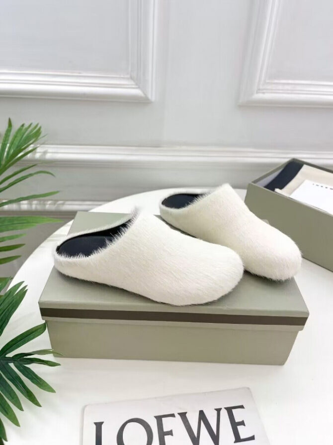 MARNI CALF HAIR SLIPPERS - Image 3