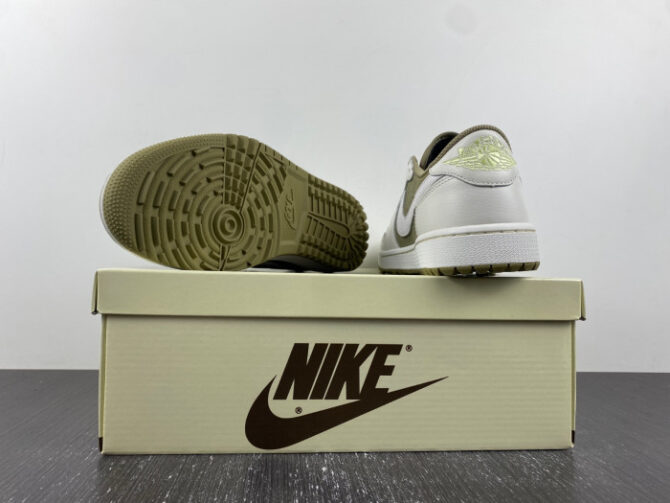 Jordan 1 Retro Low Golf Travis Scott Neutral Olive - Image 4