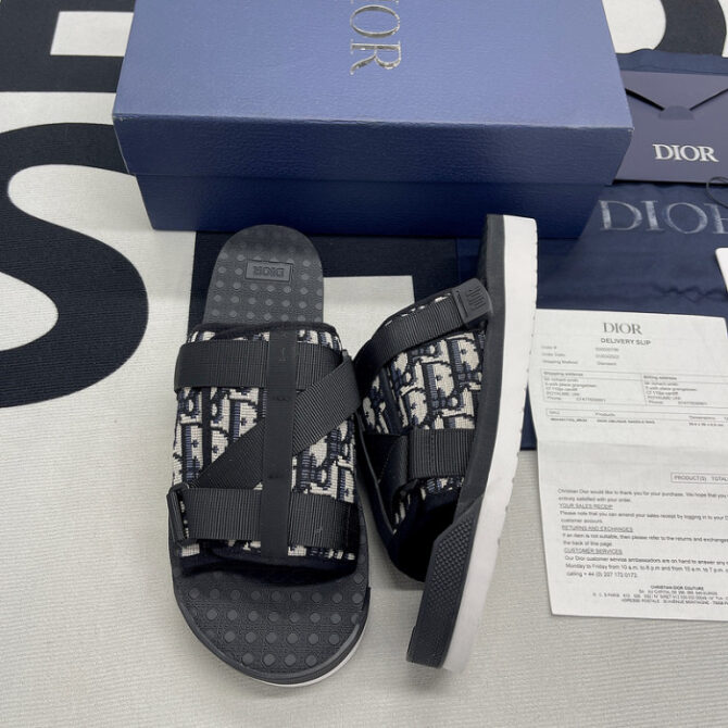 DIOR ALPHA SANDAL OBLIQUE