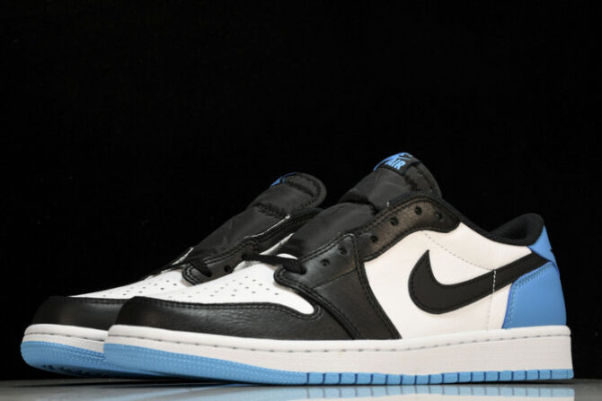 Jordan 1 Retro Low OG Black Dark Powder Blue CZ0790-104 - Image 6