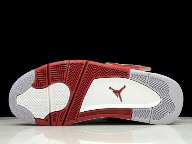 Air Jordan 4 Fire Red/White/Black Men 308497-160 - Image 5