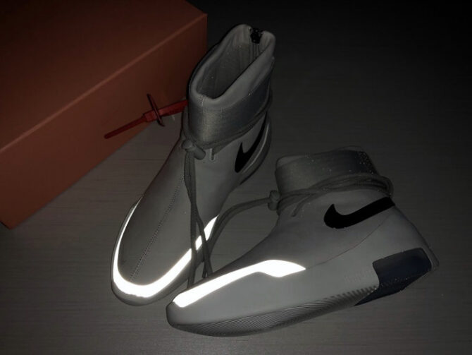 Nike Air Fear of God 1 SA Light Bone Black AT9915-002