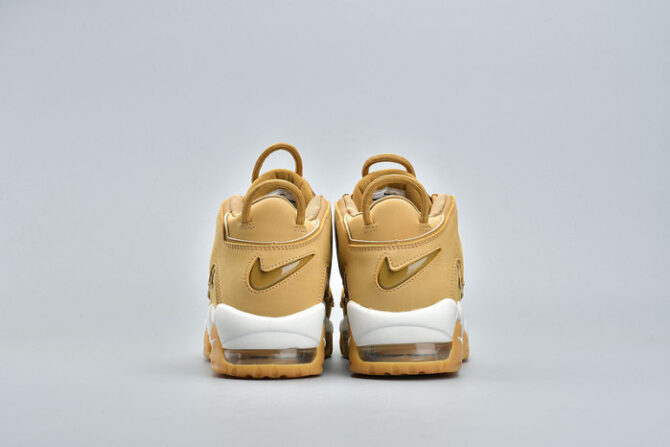 NIKE AIR MORE UPTEMPO PRM “WHEAT” BROWN AA4060-200 - Image 6