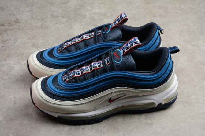 NIKE MENS AIR MAX 97 SE "PULL TAB" AQ4126-400 - Image 5