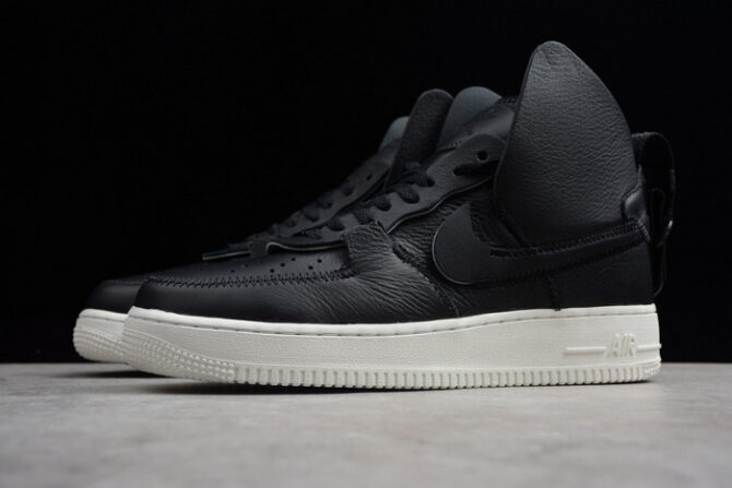 PSNY X NIKE AIR FORCE 1 HIGH BLACK AO9292-002 - Image 8