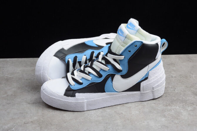 SACAI X NIKE BLAZER MID UNIVERSITY BLUE BV0072-001 - Image 5