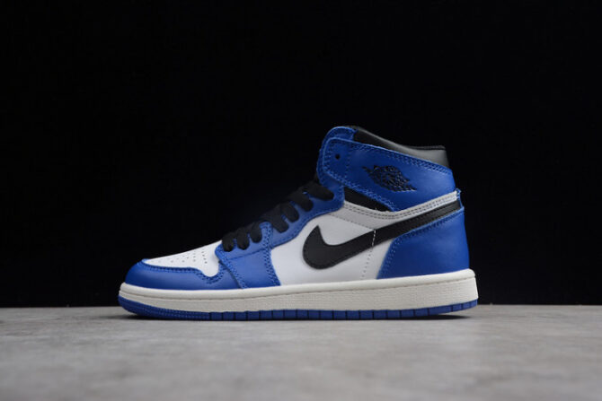 Kids Air Jordan 1 Retro High OG 'Game Royal' 555088 403