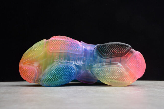 BLCG Sneaker Triple.s.Gomma Vert-Rainbow Noir - Image 7