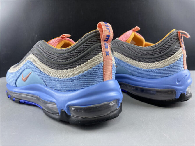 Nike Air Max 97 Corduroy Light Blue CQ7512-462 - Image 3