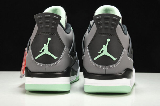 Air Jordan 4 Retro Green Glow 308497-033 - Image 9