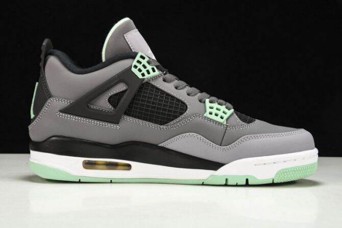 Air Jordan 4 Retro Green Glow 308497-033 - Image 8