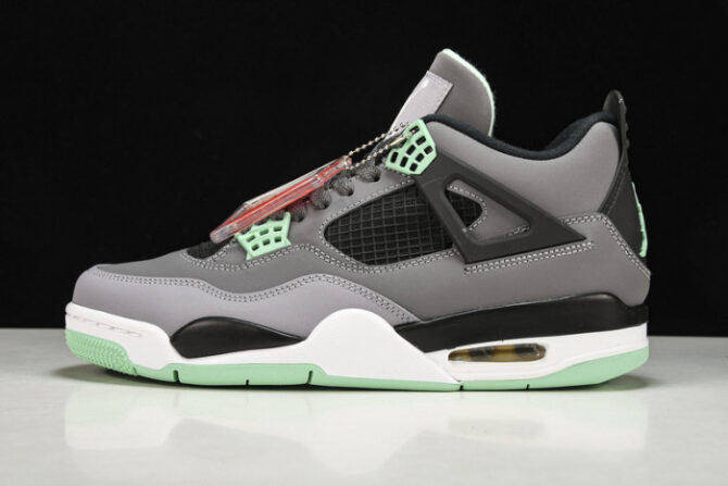 Air Jordan 4 Retro Green Glow 308497-033