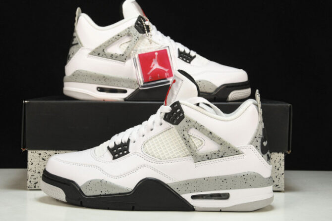 Jordan 4 Retro White Cement 840606-192 - Image 2