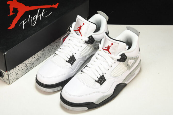 Jordan 4 Retro White Cement 840606-192 - Image 4