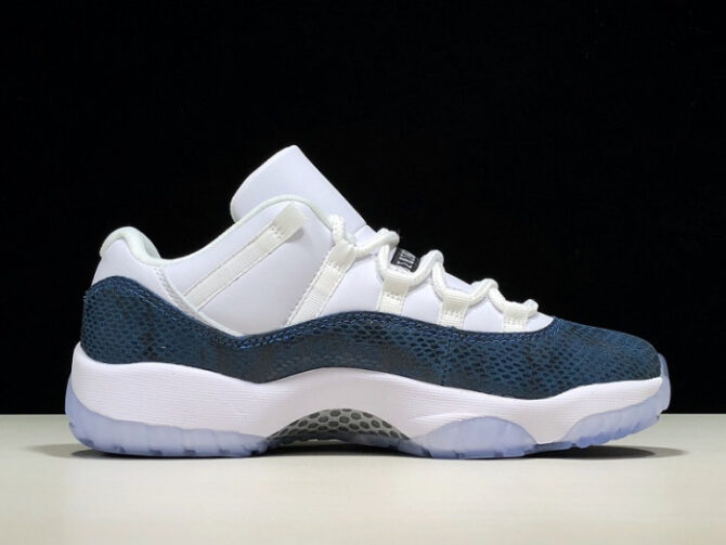 Air Jordan 11 Low 'Blue Snakeskin' CD6846-102 - Image 3