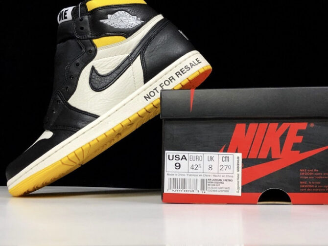 Air Jordan 1 Retro High OG NRG 'Not For Resale' 861428 107 - Image 11