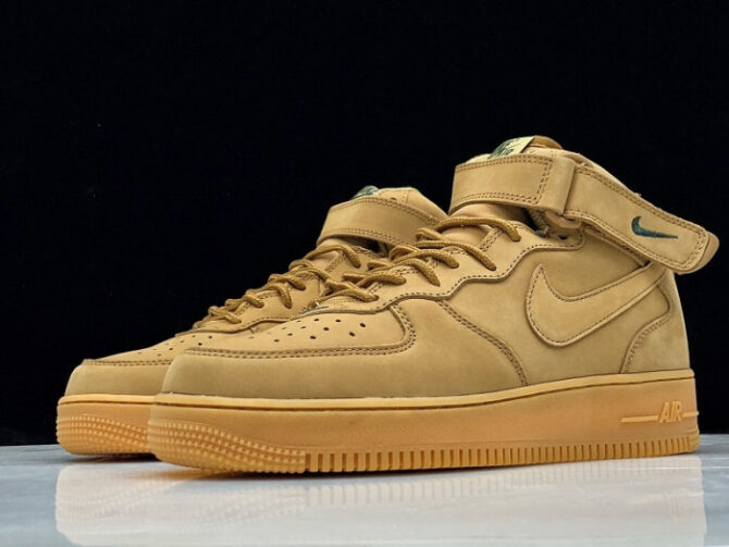 Air Force 1 Mid '07 PRM QS 'Flax' 715889 200 - Image 8