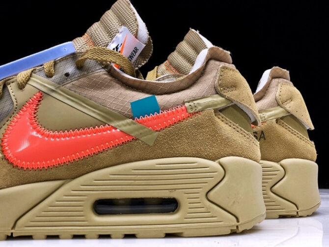 Nike Air Max 90 O-W Desert Ore AA7293-200 - Image 6