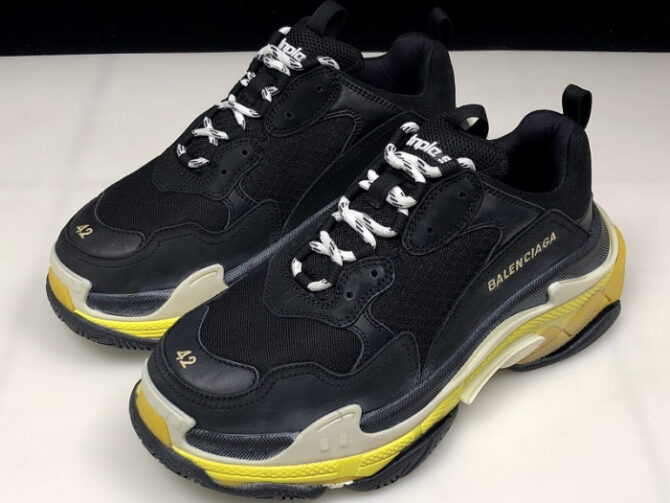 BLCG Sneaker Triple.s.Gomma Black-Yellow - Image 7