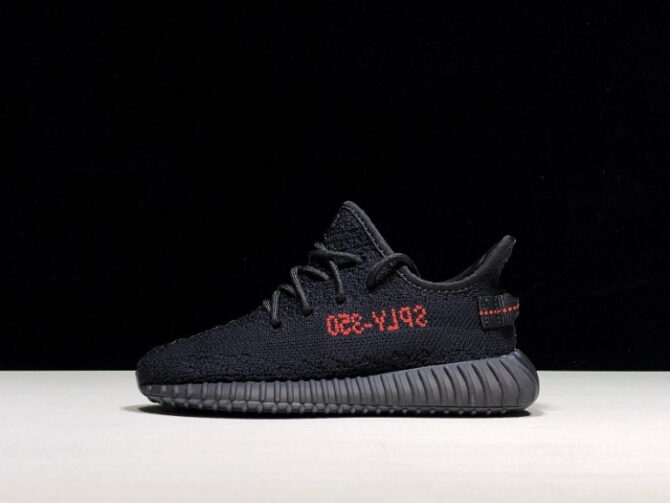 Adidas Yeezy Boost 350 V2 Infant Black Red BB6372 Kids