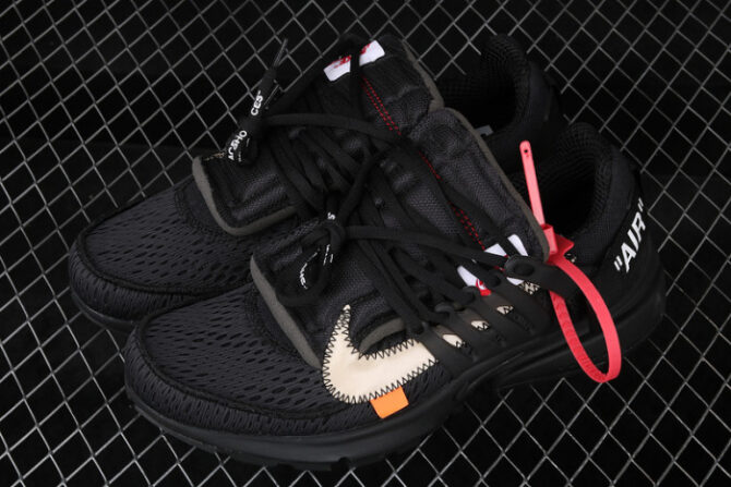 O-W x Nike Air Presto Black AA3830-002 - Image 7