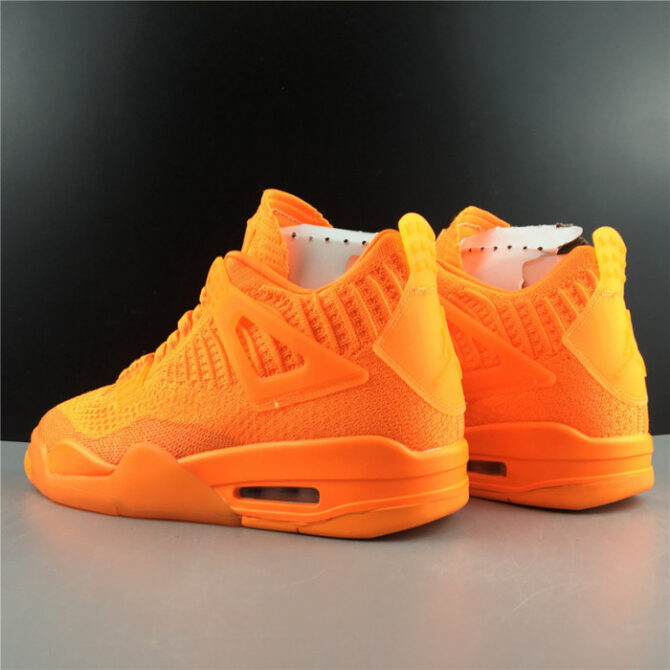 AIR JORDAN 4 FLYKNIT “TOTAL ORANGE” AQ3559-800 - Image 4