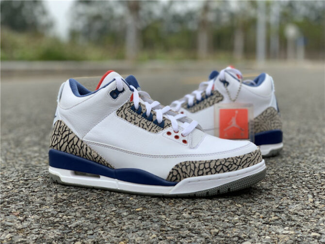 AIR JORDAN 3 RETRO TRUE BLUE NIKE AIR FIRST LOOK 854262-106 - Image 5