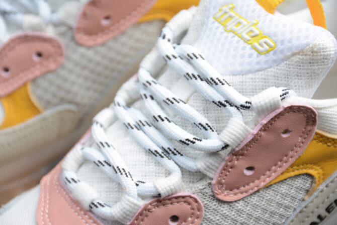 BLCG Sneaker Triple.s.Gomma Blanc Poudre Jaune - Image 11