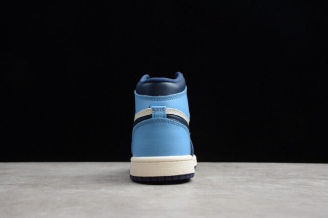 Kids Air Jordan 1 Obsidian University Blue (555088-140) - Image 4