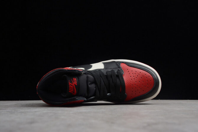 Kids Air Jordan 1 Retro High OG "Bred Toe" 555088 610 - Image 5