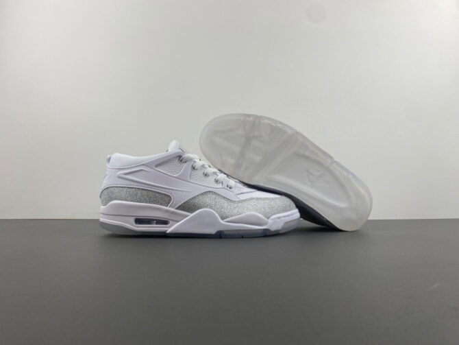 Air Jordan 4 RM Pure White HQ3441-111 - Image 8