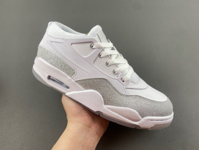 Air Jordan 4 RM Pure White HQ3441-111 - Image 7