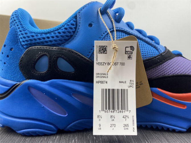 Adidas Yeezy Boost 700 "Hi-Res Blue" HP6674 - Image 5