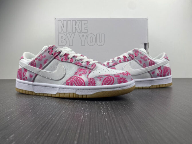 Nike SB Dunk Low White Rose Red Gum CT5053-061 - Image 7