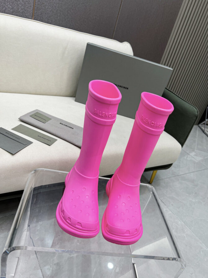 Balenciaga x Crocs Boot Pink (W) - Image 6