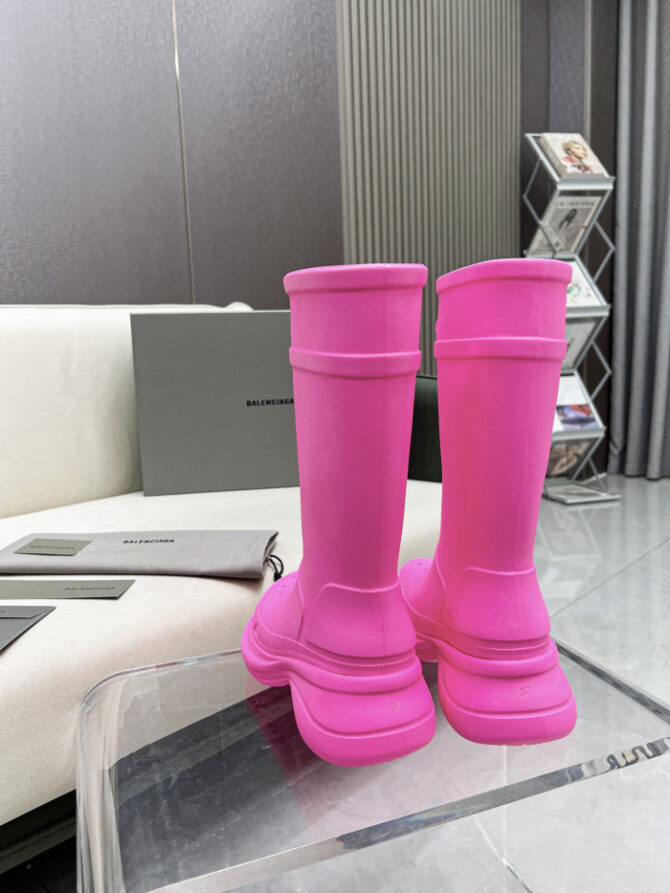 Balenciaga x Crocs Boot Pink (W) - Image 4