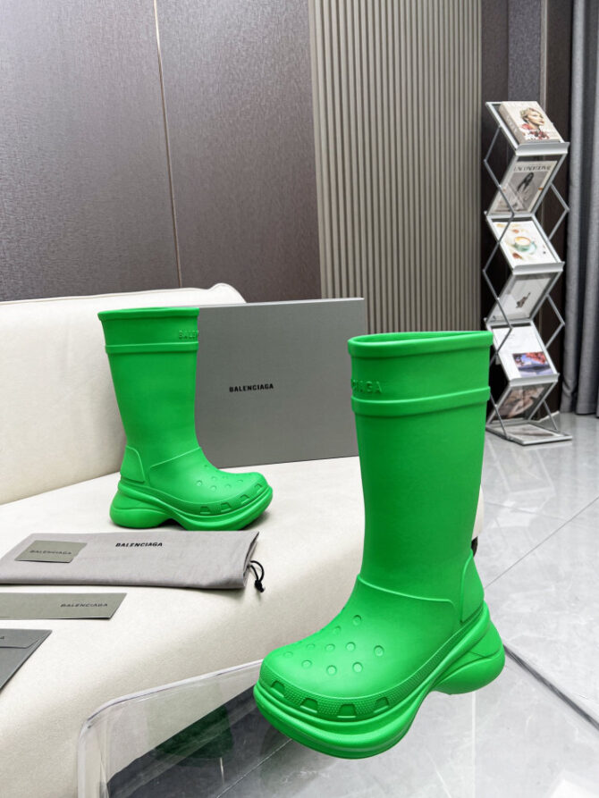 Balenciaga x Crocs Boot Green (W) 677388W1S8E3033