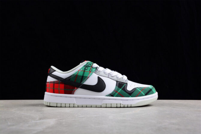 Nike Dunk Low Tartan Plaid DV0827-100 - Image 4